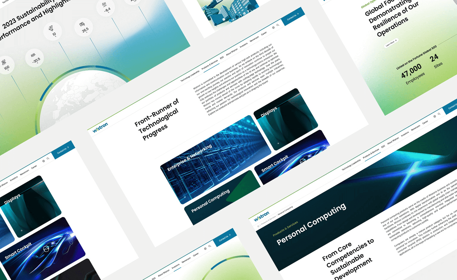 緯創資通官方網站